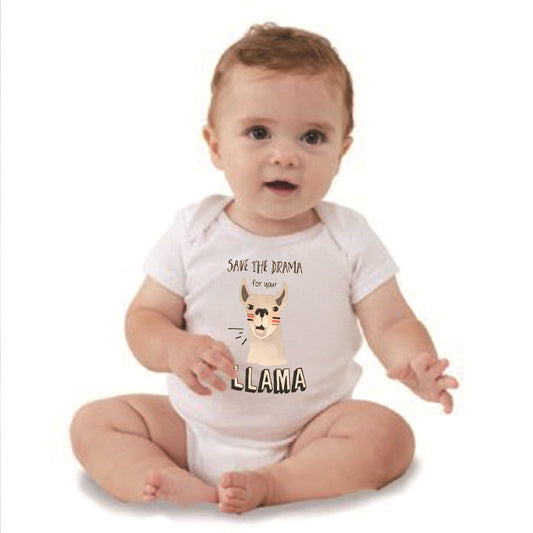 Summer July New European And American Style SAVE THE DRAMA for your LLAMA Foreign Trade Models