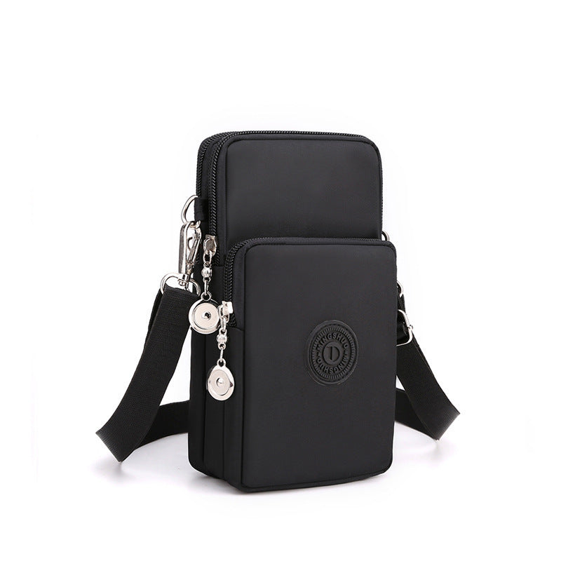 Mobile Phone Bag Female Cross-body Oxford Cloth Crossbody Pouch