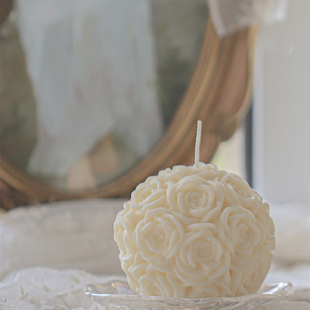 Hydrangea Aromatherapy Bedroom Girl Light Perfume Rose Candle Companion