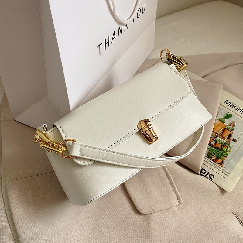 French Casual Bag Western Style Underarm Bag Shoulder Chain