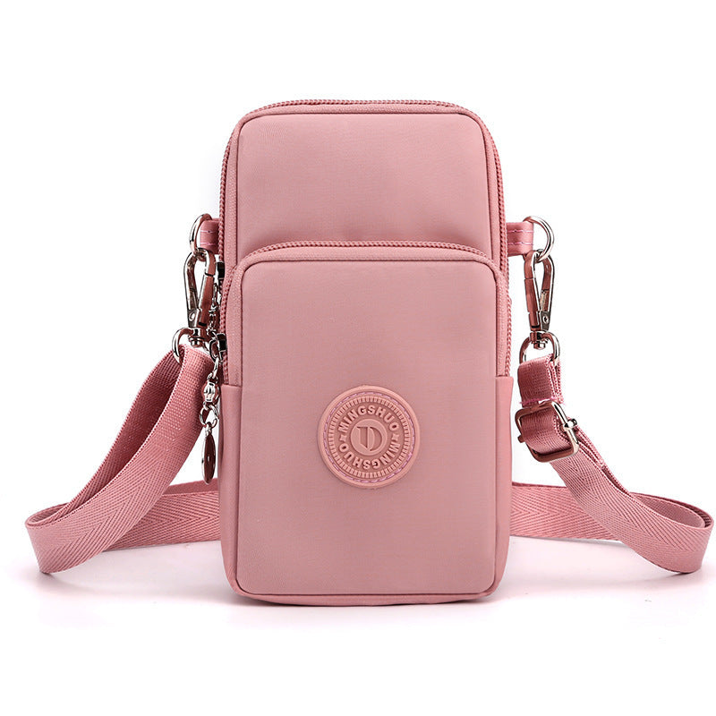 Mobile Phone Bag Female Cross-body Oxford Cloth Crossbody Pouch