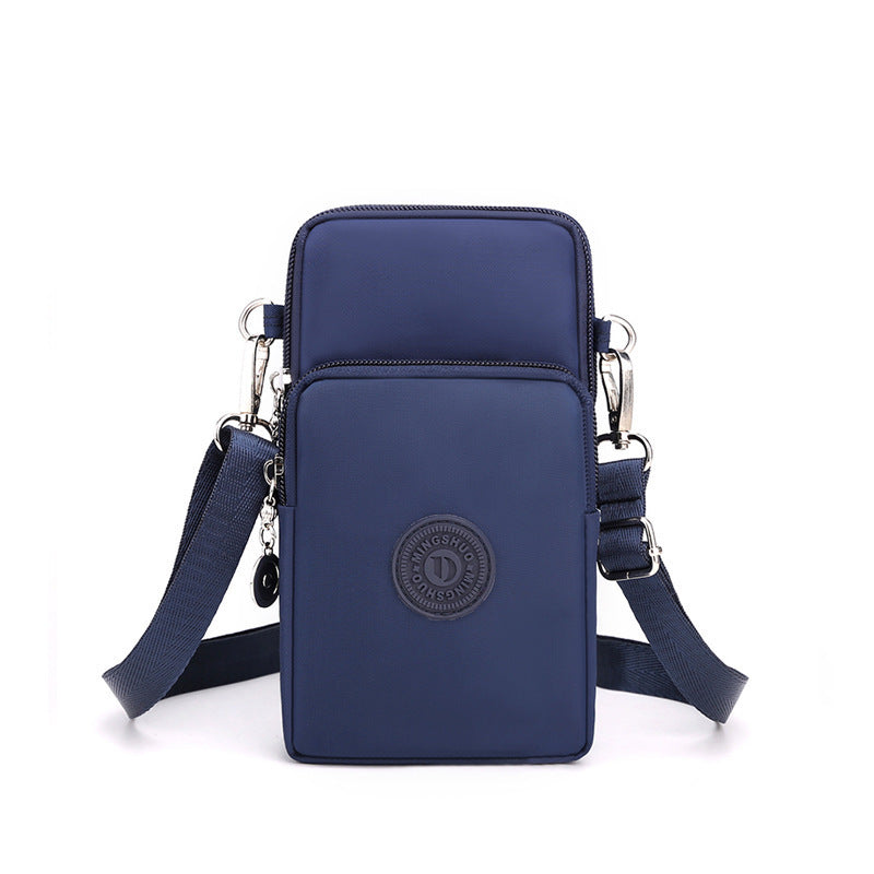 Mobile Phone Bag Female Cross-body Oxford Cloth Crossbody Pouch