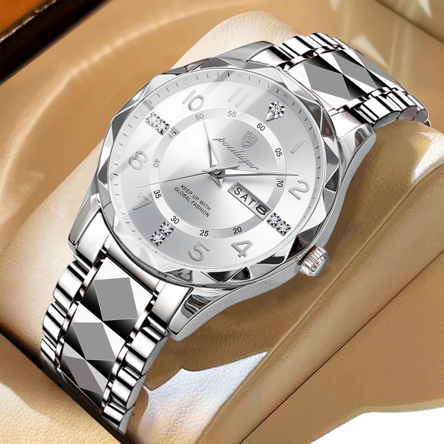 Luxury Waterproof Luminous Quartz New Men's Watch