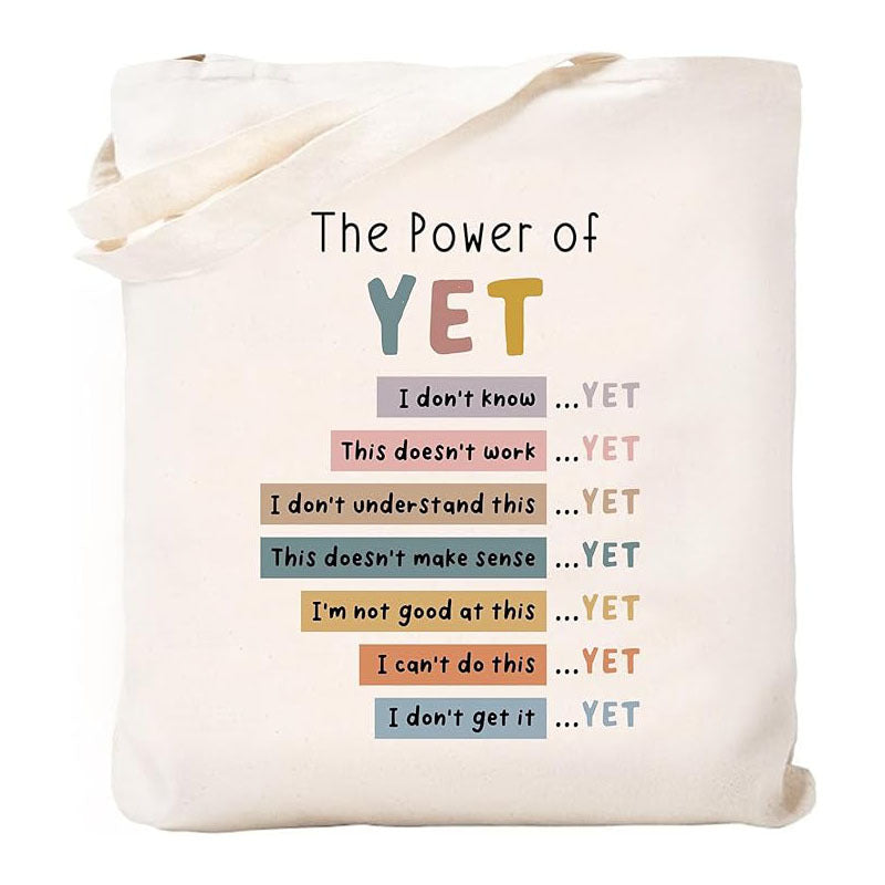 Halloween Design Printed White Canvas Hand Shopping Bag