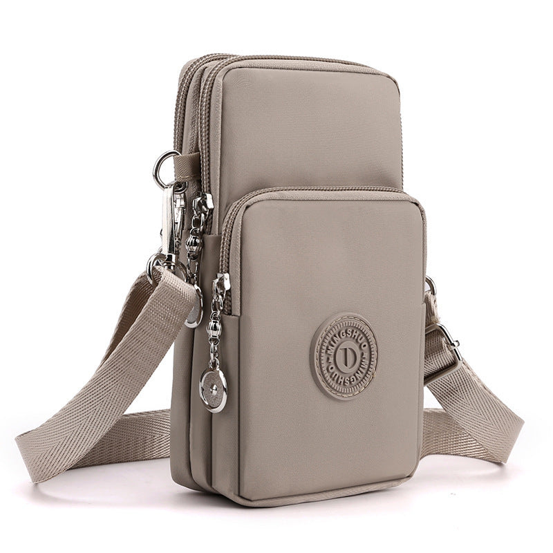 Mobile Phone Bag Female Cross-body Oxford Cloth Crossbody Pouch