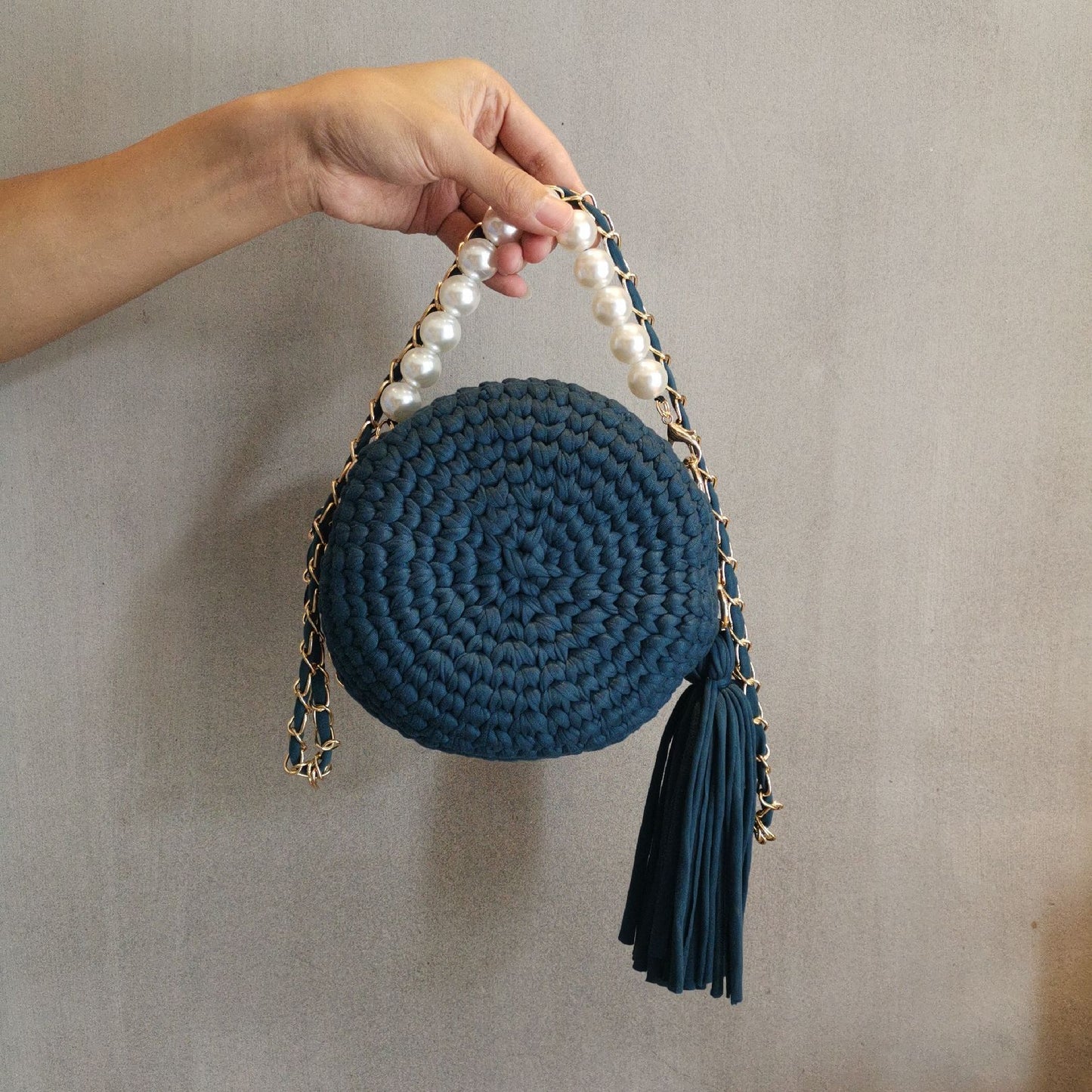 DIY Wool Diagonal Bag Knitting Handmade Material Bag
