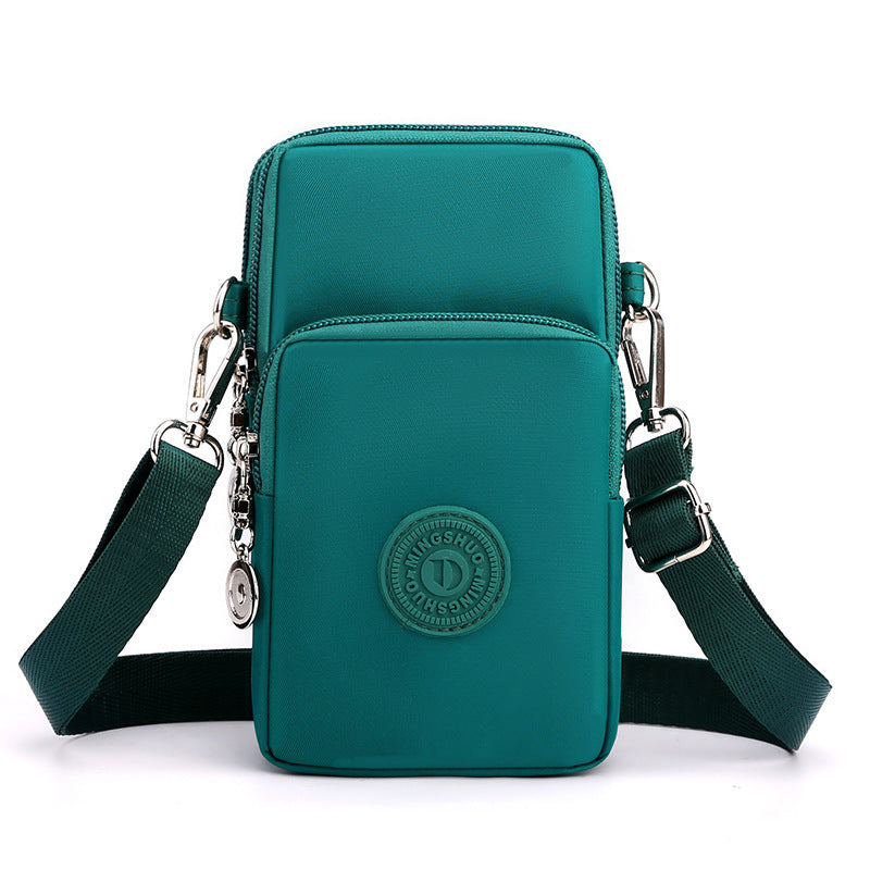 Mobile Phone Bag Female Cross-body Oxford Cloth Crossbody Pouch
