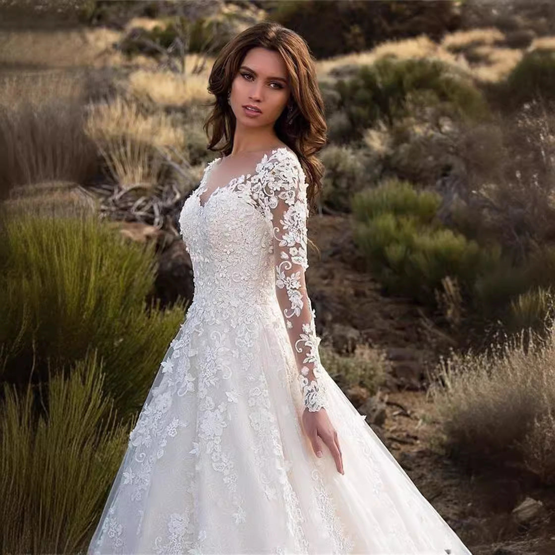 European And American Style Lace Women's Clothing Dress