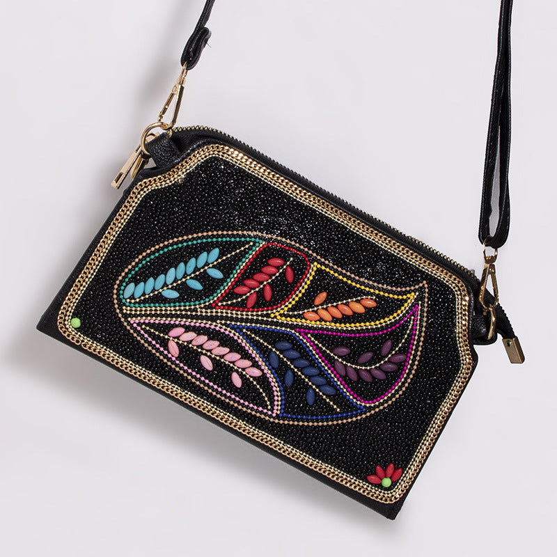 Mizhu Shell Flower Crossbody Bag