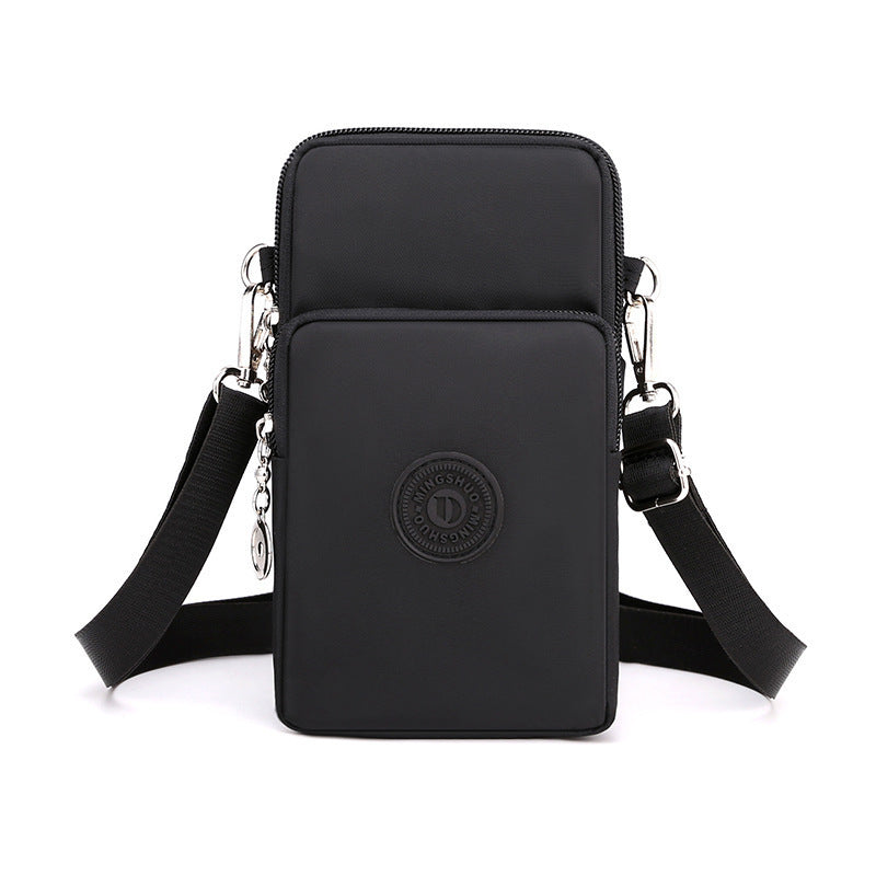 Mobile Phone Bag Female Cross-body Oxford Cloth Crossbody Pouch