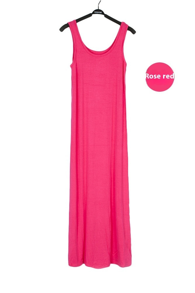 Loose Modal Dress Women's Clothing