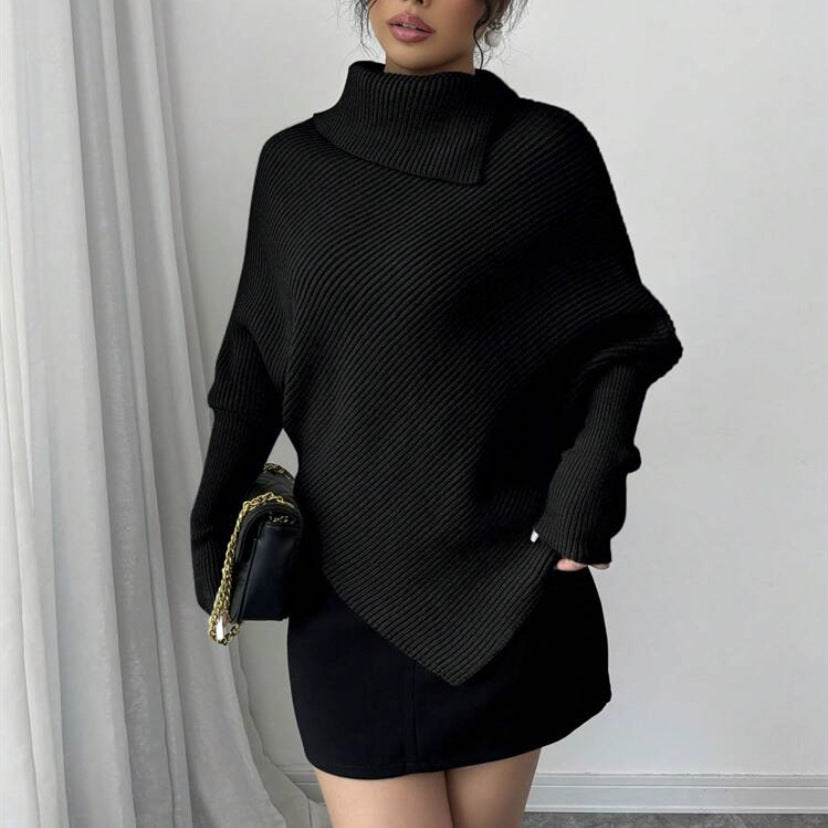 Loose Temperament Niche Soft Glutinous Sweater Top