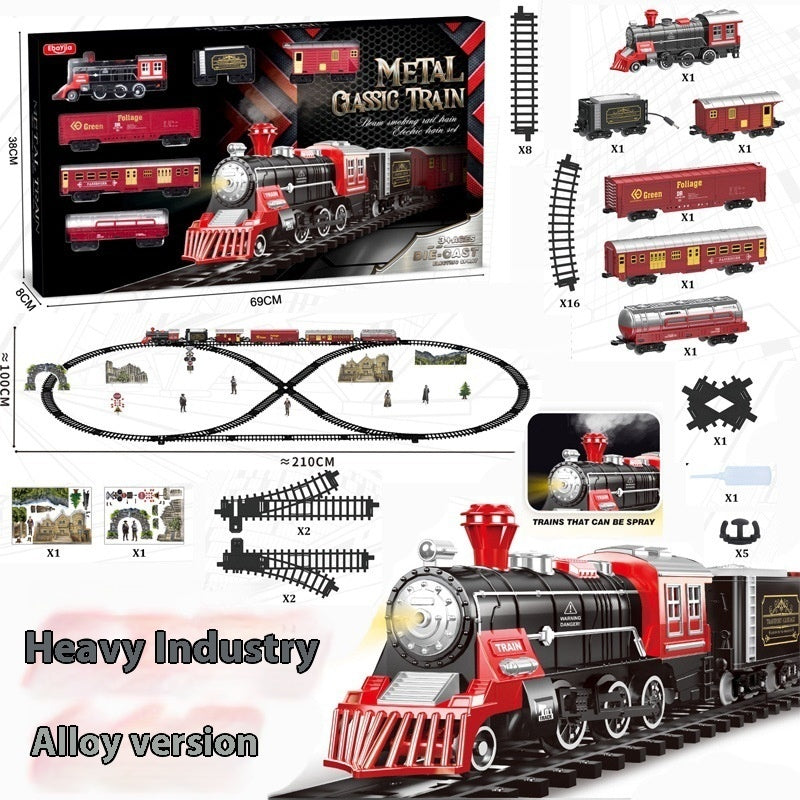 Children Boy Electric Steam Motor Car Birthday New Year Gift