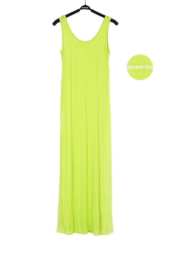 Loose Modal Dress Women's Clothing