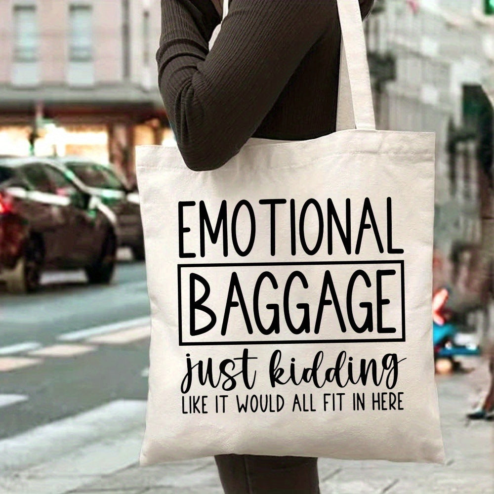 Printed Handbag Canvas Bag Suitable For Party Travel Shopping