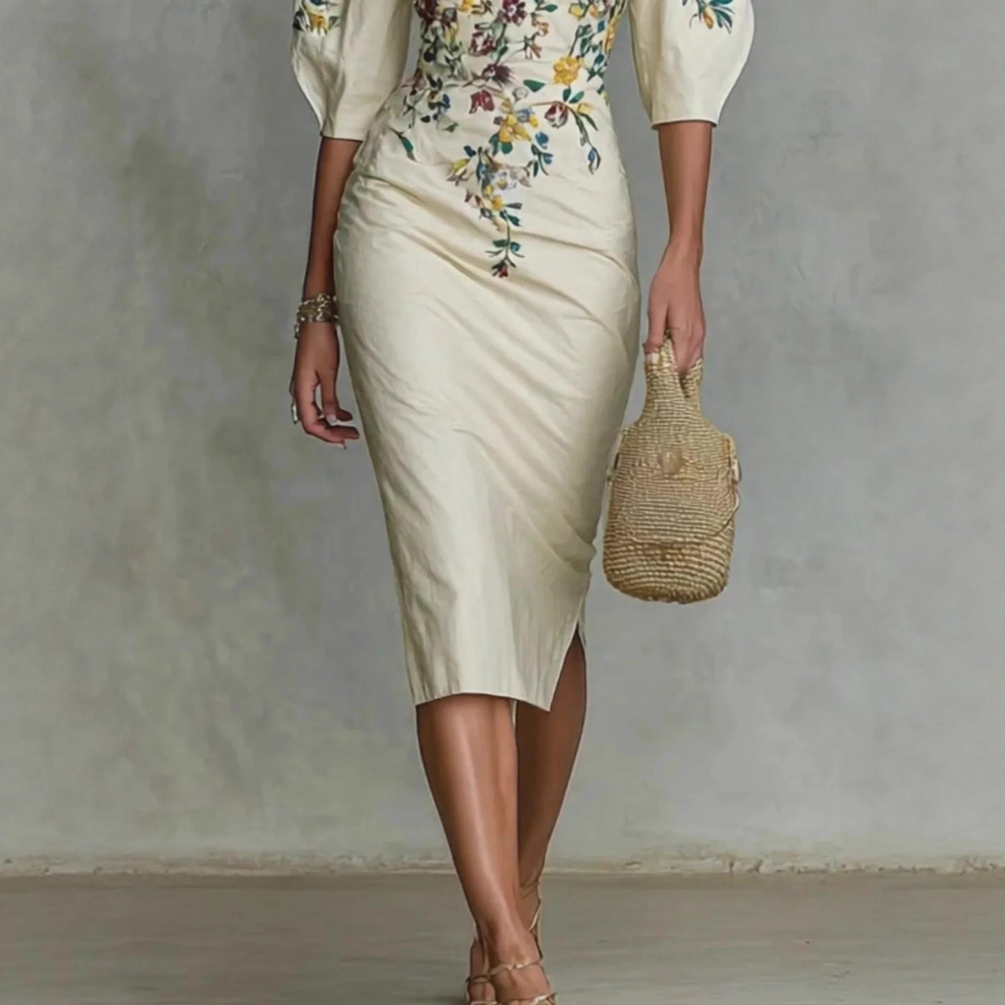 New Off-shoulder Waist Dress For Women