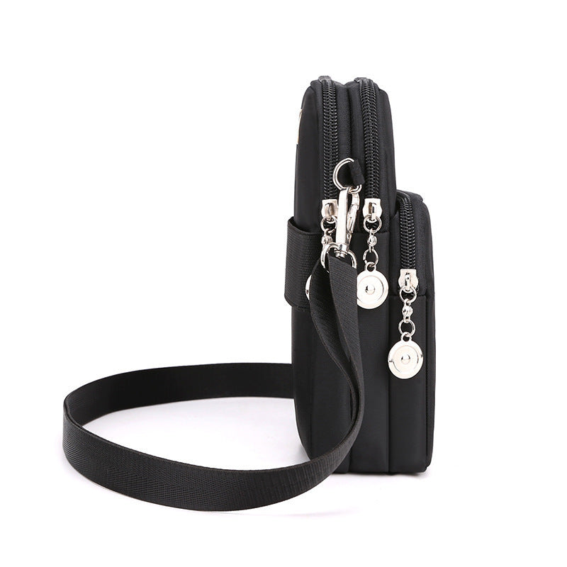 Mobile Phone Bag Female Cross-body Oxford Cloth Crossbody Pouch